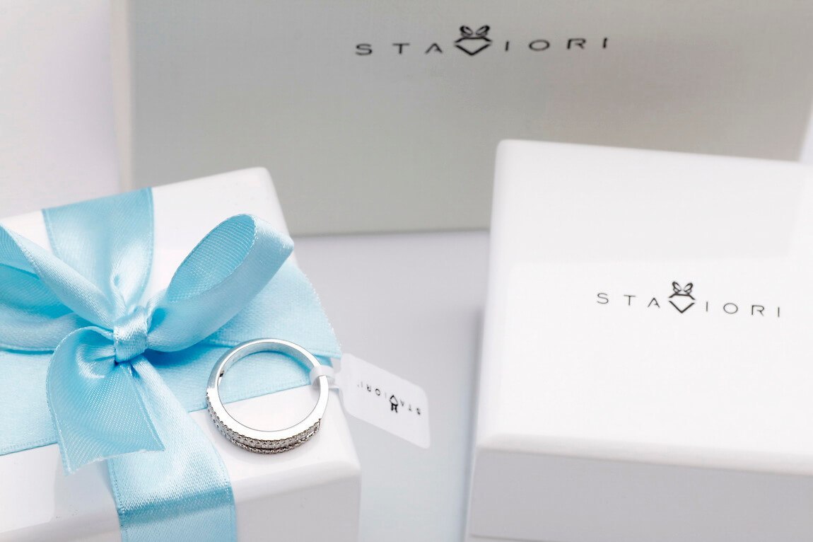 Emaga Złoty pierścionek PBD0759 - Diament